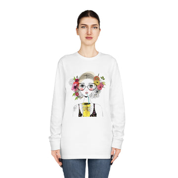 Long Sleeve Crewneck Tee - Comfortable Cotton Tees | Items For Everyone