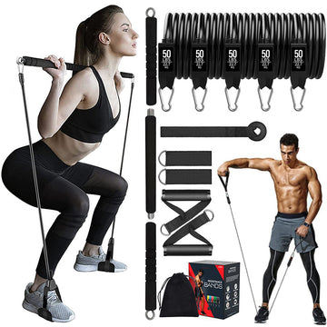 Buy 11pcs Resistance Bands Set - Effective Muscle Training Tool