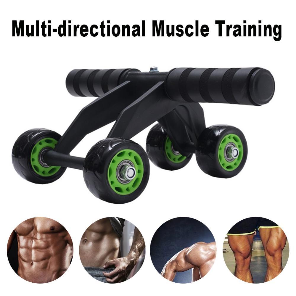 Buy 4 Wheels Abdominal Roller - Effective Fitness Equipment
