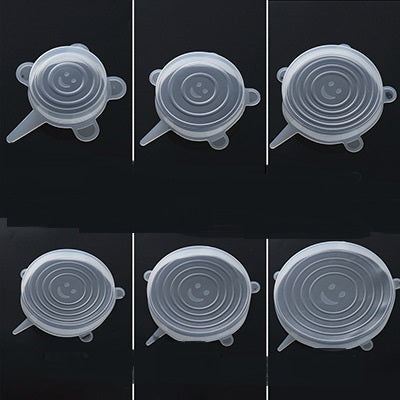 Buy Universal Silicone Lids - Eco-Friendly Kitchen Covers