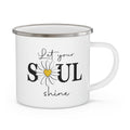 Durable Camping Enamel Cup - 12oz Mug for Outdoor Adventures