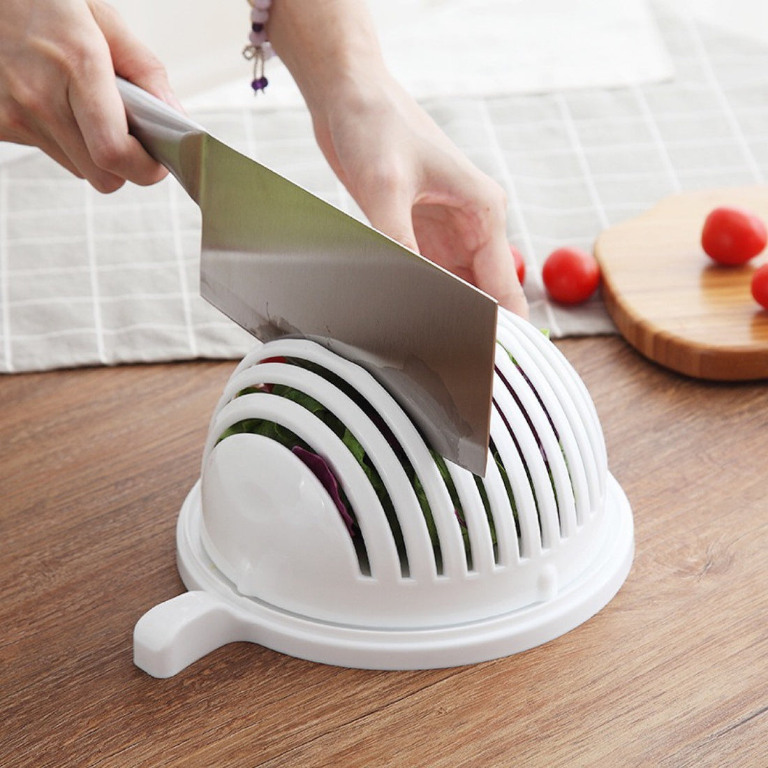 Buy Quick Salad Cutter Bowl - Efficient Salad Preparation