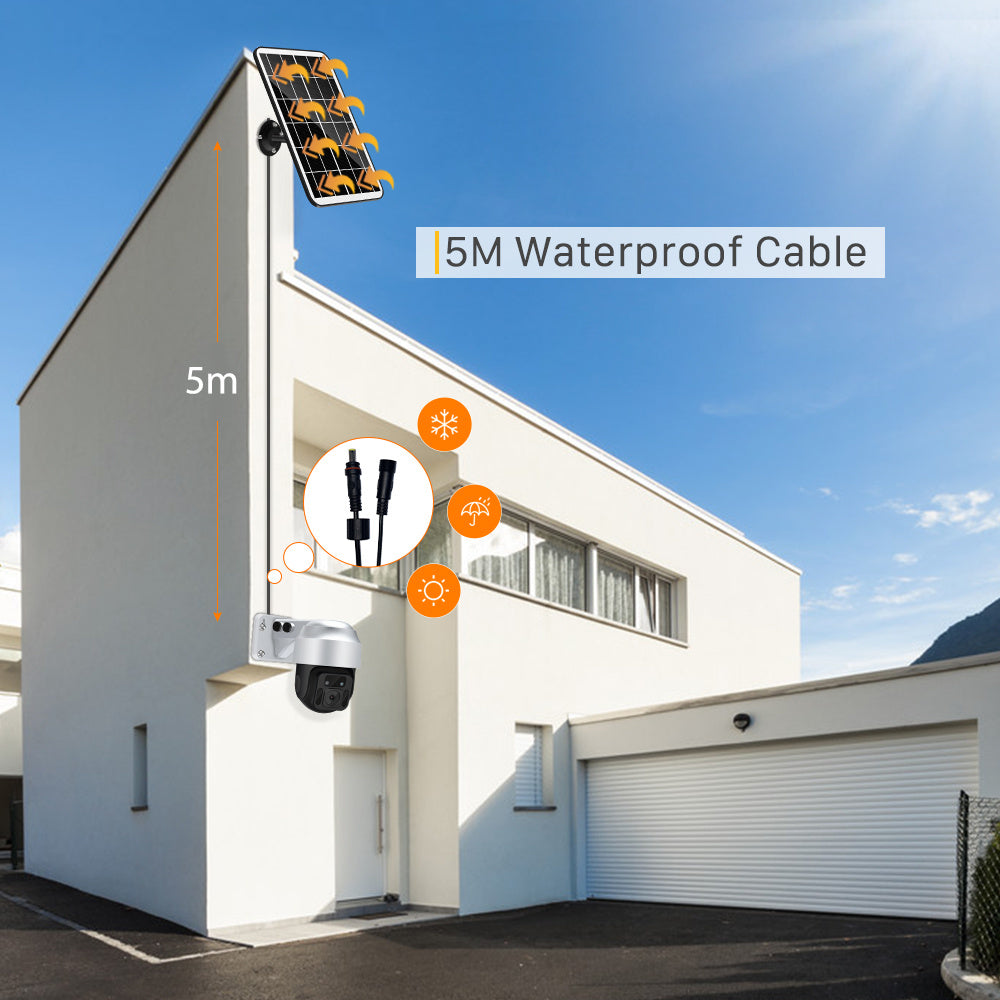 Solar Powered Wireless WiFi Security Camera - Items For Everyone