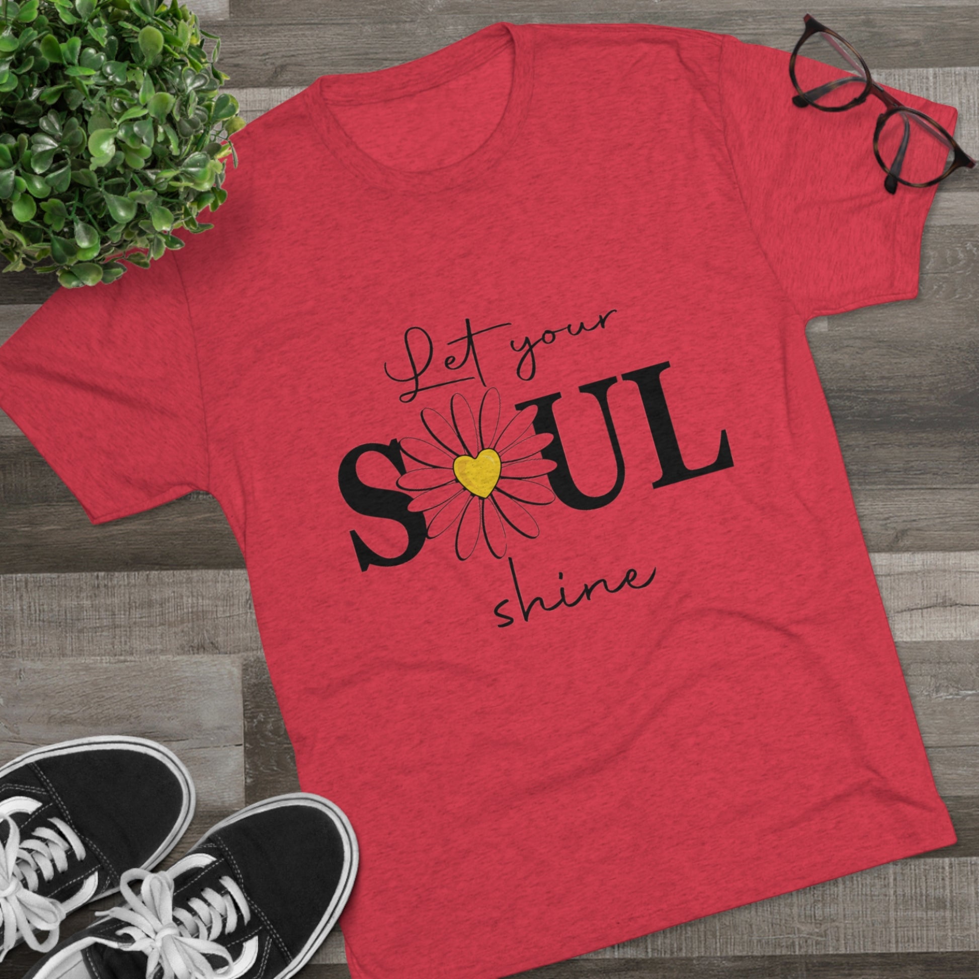 Buy Unisex Tri Blend Crew Tee - Soft & Comfy
