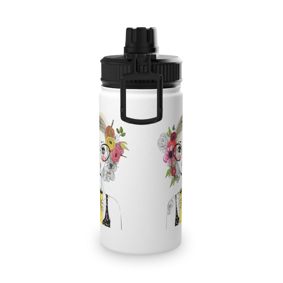 Stainless Steel Water Bottle with Sports Lid