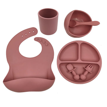 Buy Baby Silicone Tableware Set - Durable & Safe for Toddlers