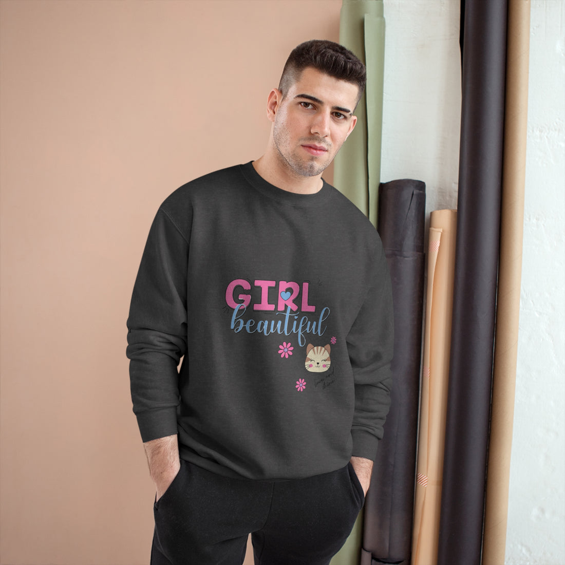 Champion Sweatshirt - Eco Crewneck for Ultimate Comfort