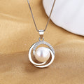 Flower Pearl Necklace - Elegant Jewelry at Items For Everyone