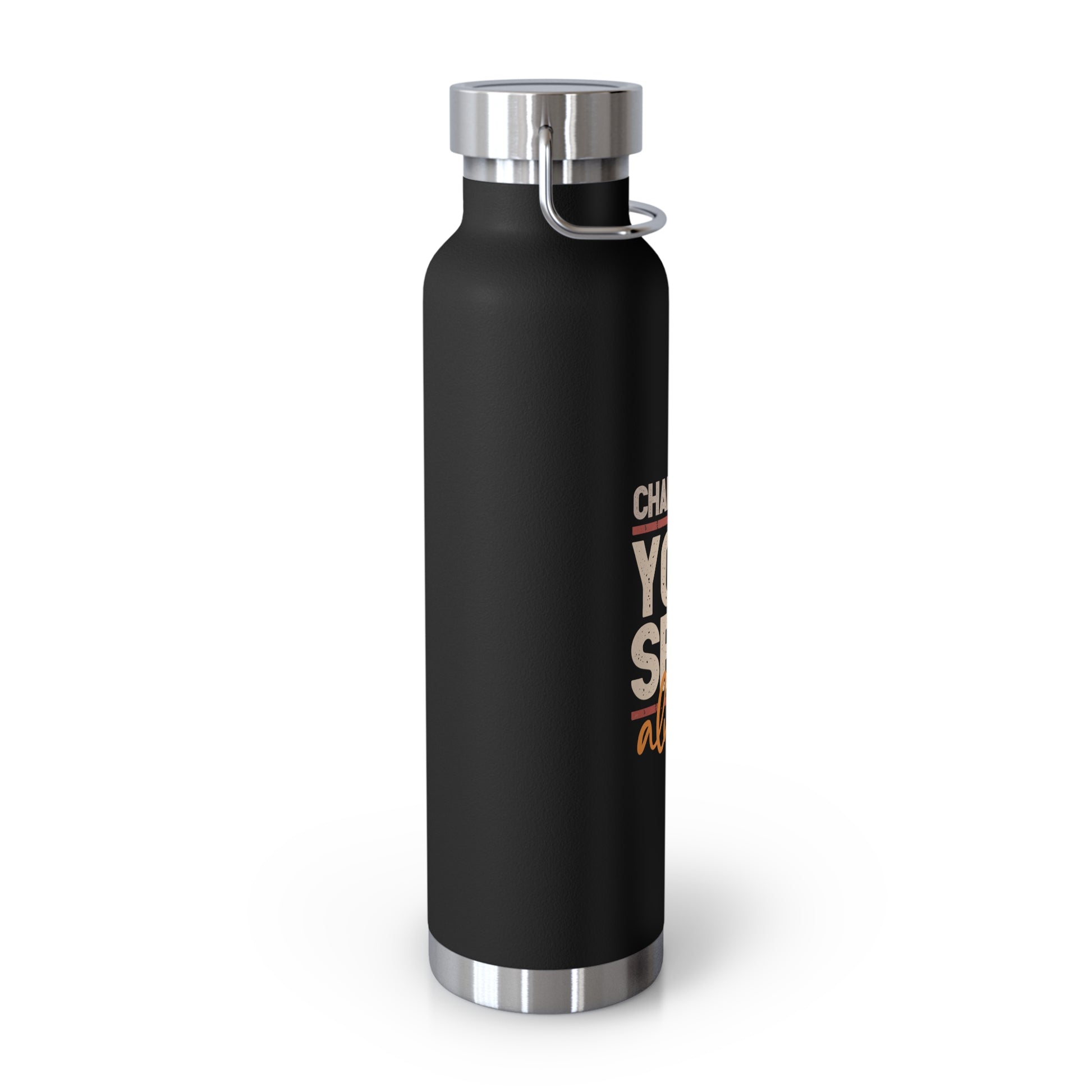 Copper Vacuum Insulated Bottle 22oz - Keep Drinks Hot/Cold