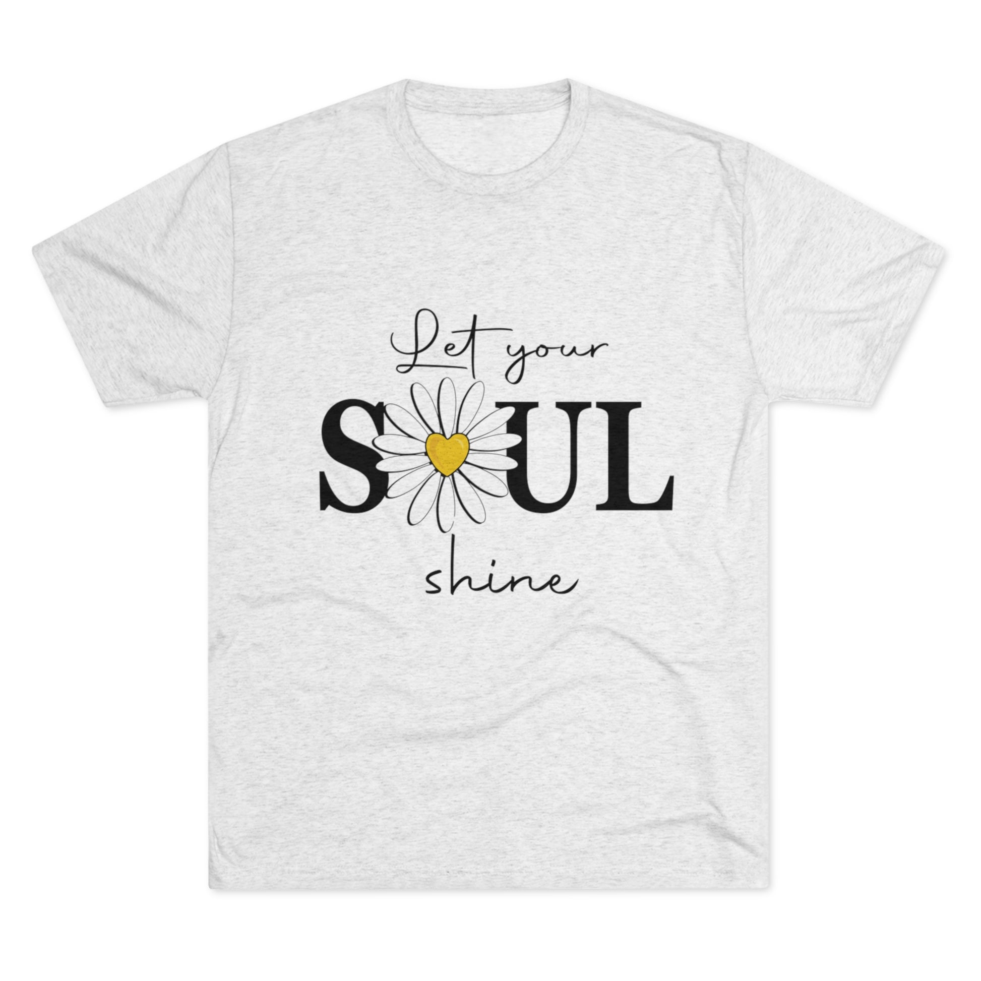 Buy Unisex Tri Blend Crew Tee - Soft & Comfy