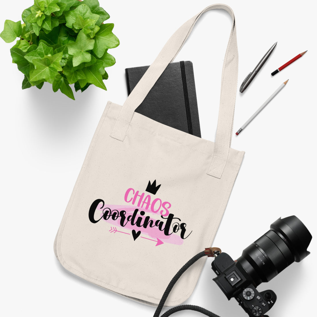 Organic Canvas Tote Bag - Eco-Friendly Shopping Essentials