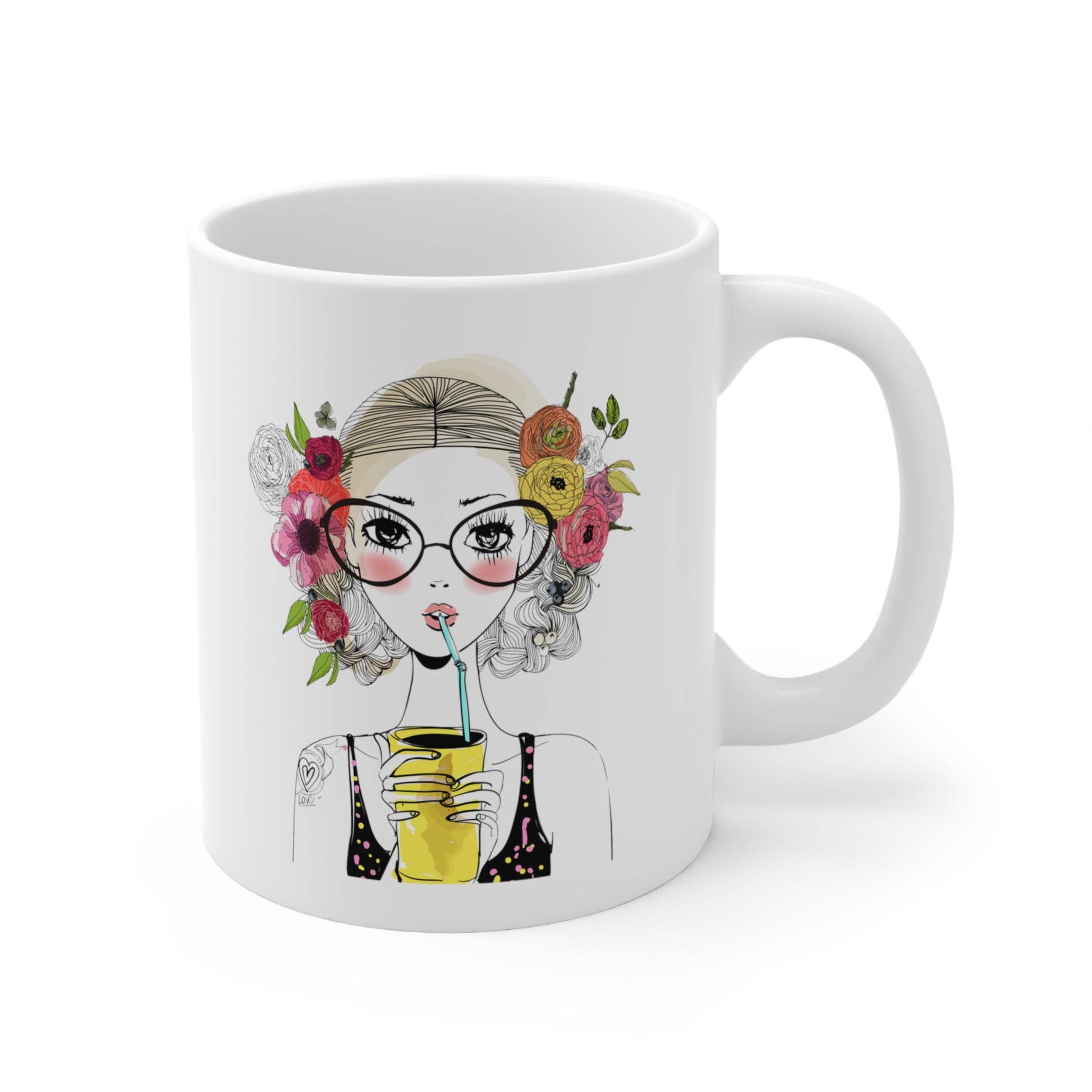 White Ceramic Mug 11oz Online - Items For Everyone