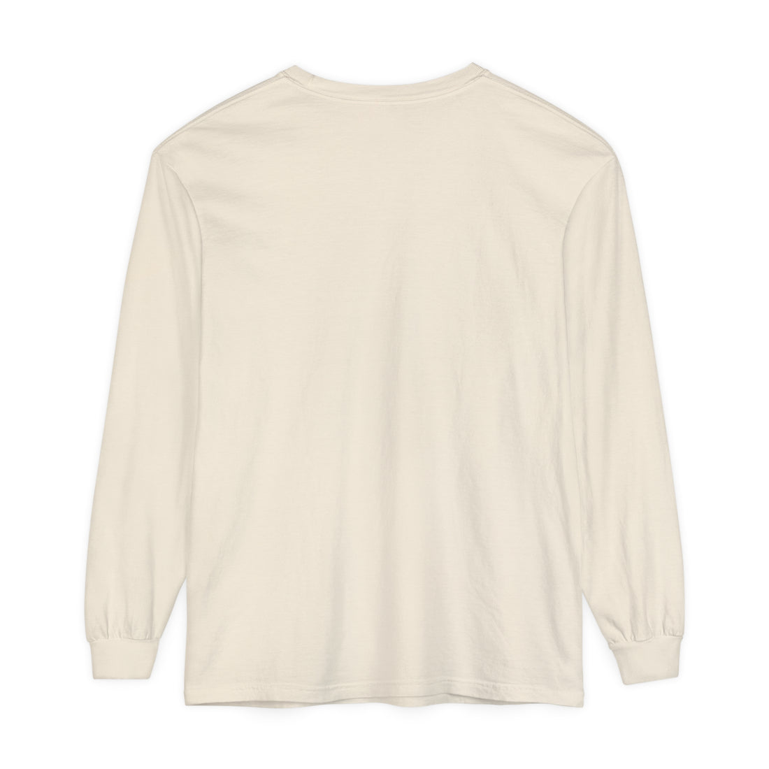 Garment Dyed Long Sleeve T-Shirt - 100% Cotton Comfort