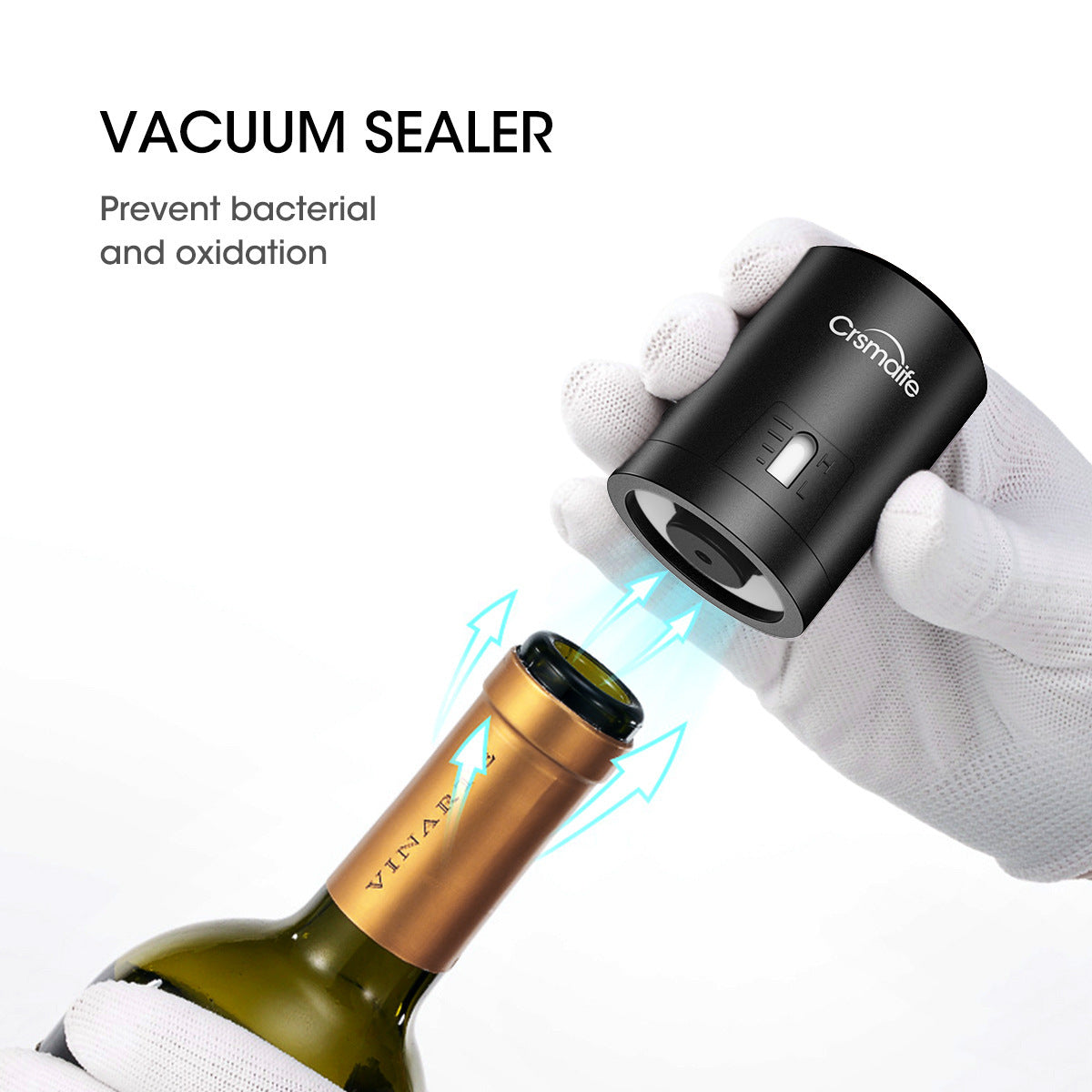 Compact Wine Bottle Cap Stopper | Keep Wine Fresh Longer