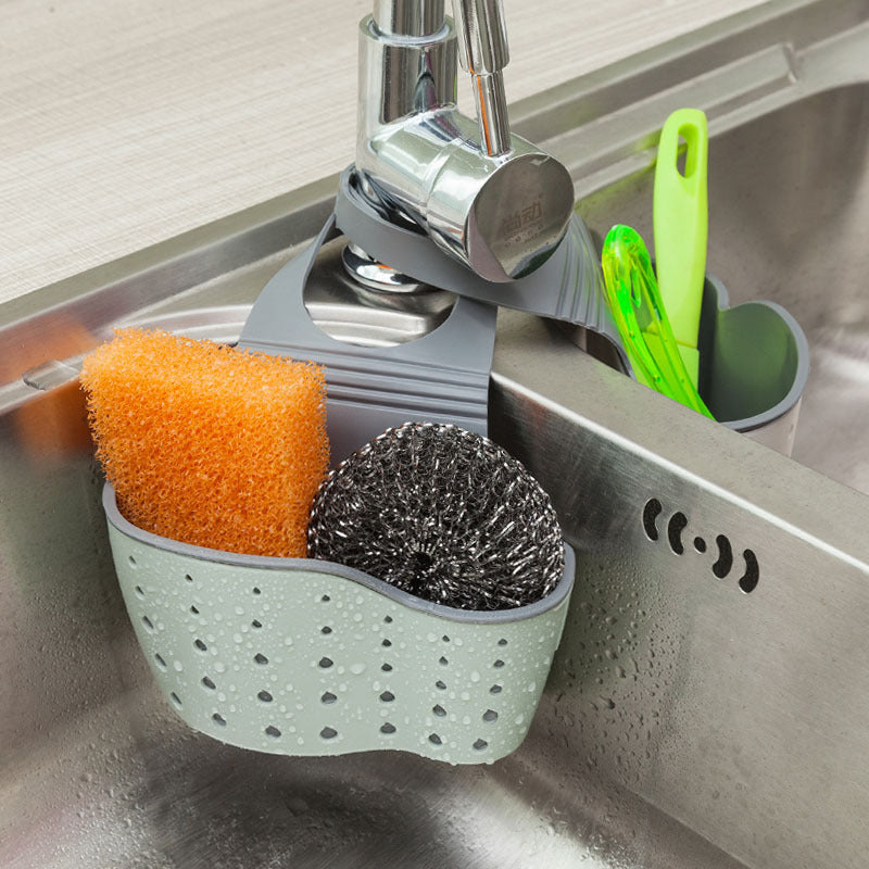 Buy Adjustable Kitchen Sink Sponge Holder - Items For Everyone