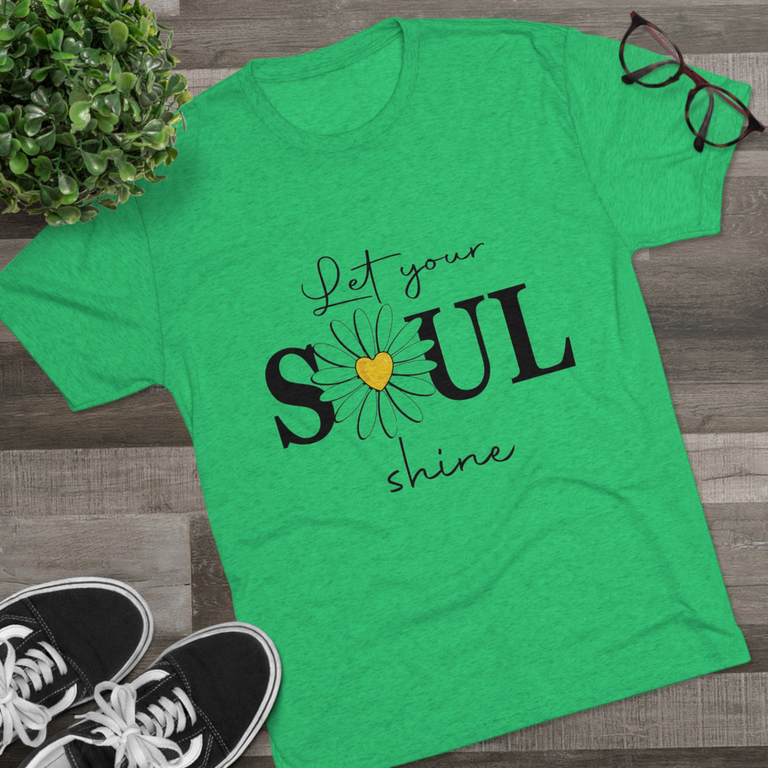 Buy Unisex Tri Blend Crew Tee - Soft & Comfy