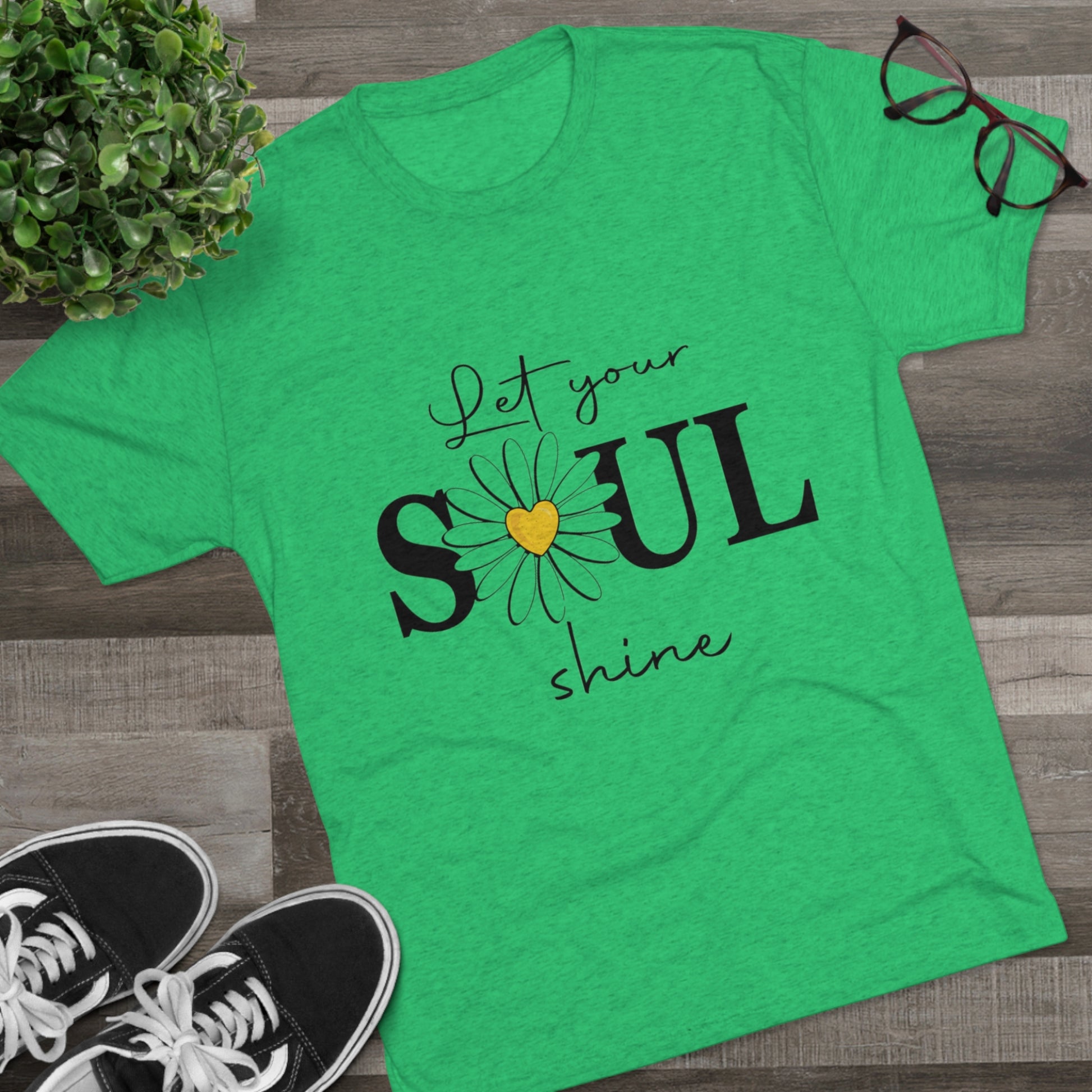 Buy Unisex Tri Blend Crew Tee - Soft & Comfy