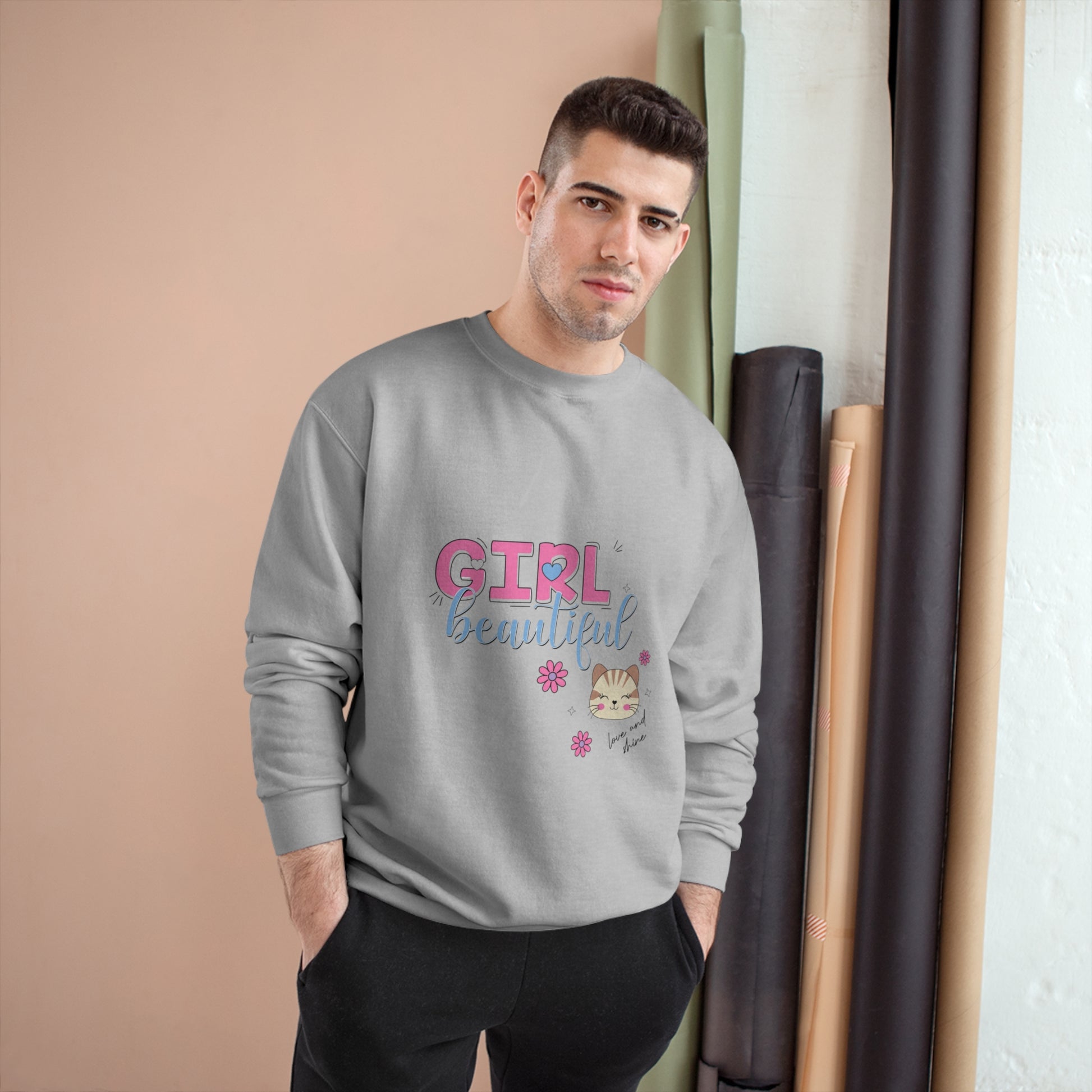 Champion Sweatshirt - Eco Crewneck for Ultimate Comfort