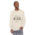 Garment Dyed Long Sleeve T-Shirt - 100% Cotton Comfort