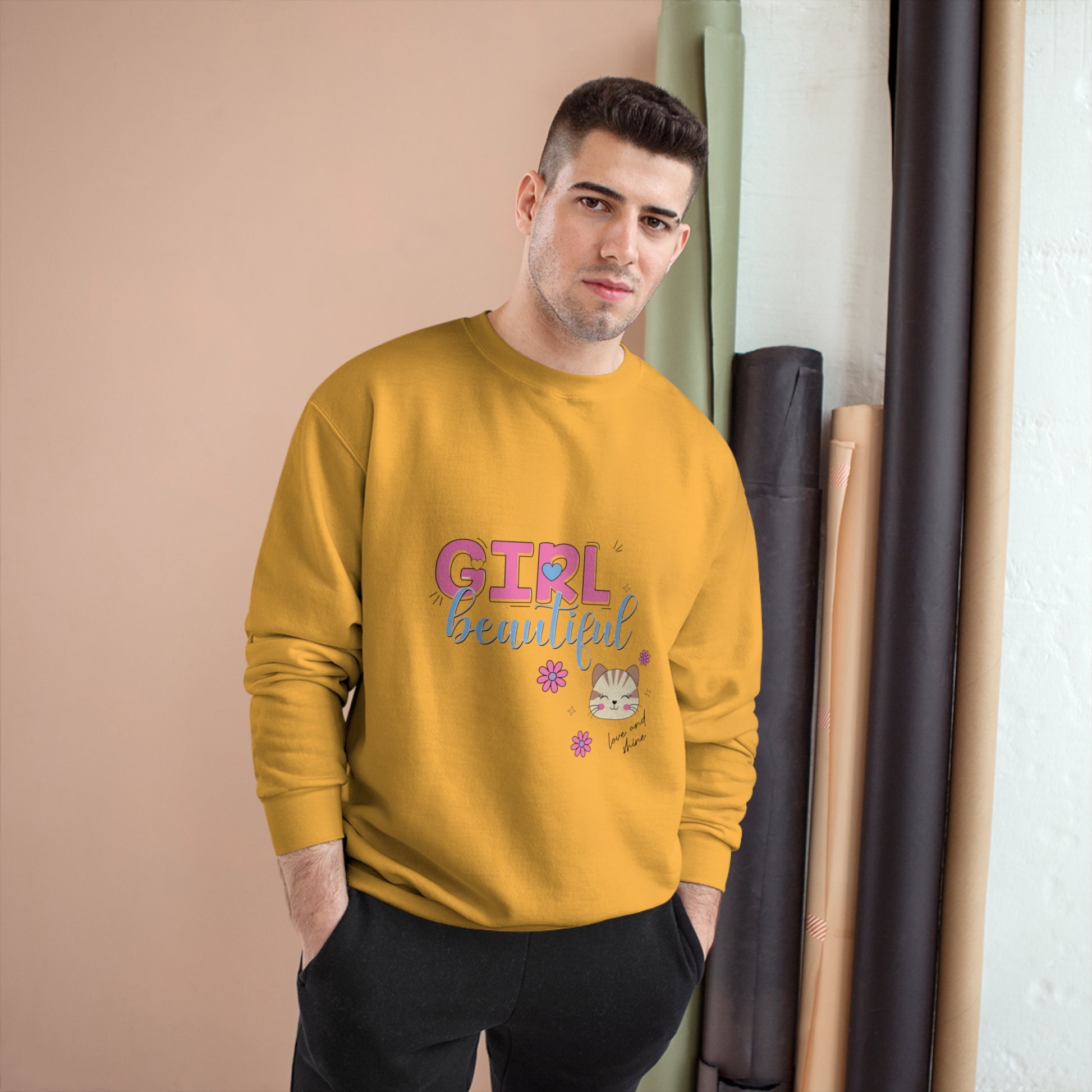 Champion Sweatshirt - Eco Crewneck for Ultimate Comfort