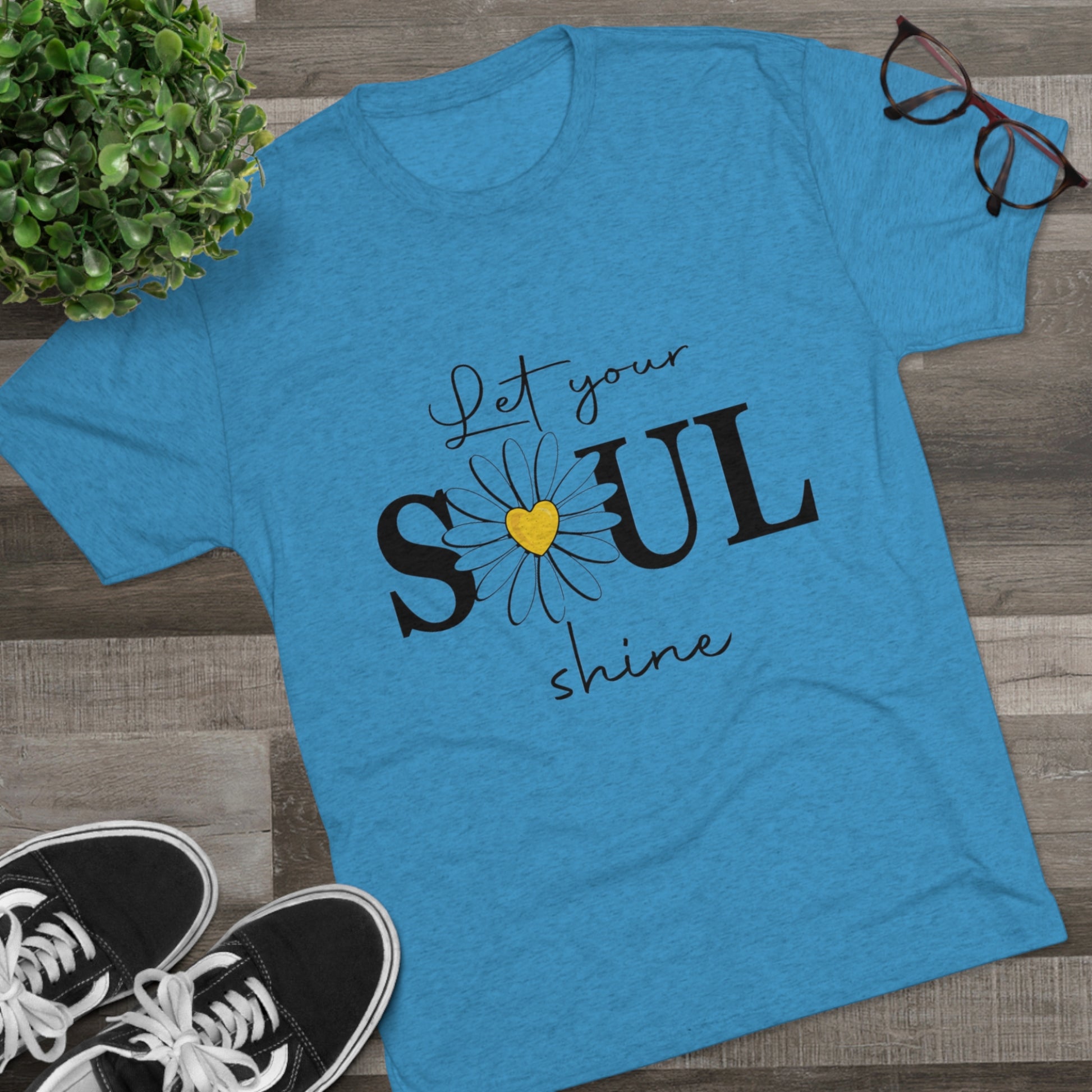 Buy Unisex Tri Blend Crew Tee - Soft & Comfy