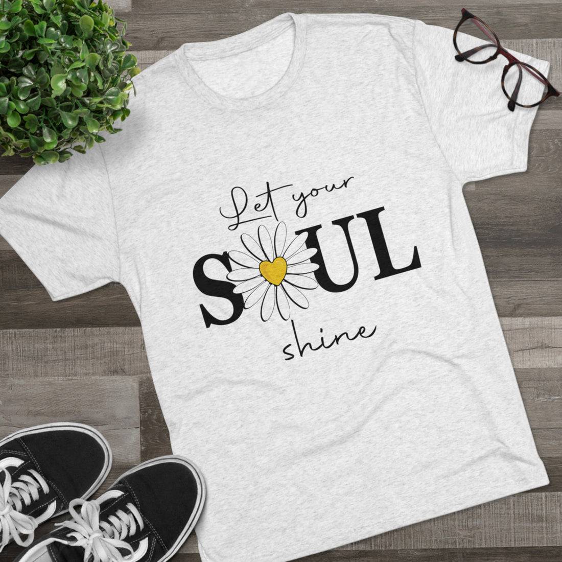 Buy Unisex Tri Blend Crew Tee - Soft & Comfy