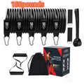 Buy 11pcs Resistance Bands Set - Effective Muscle Training Tool