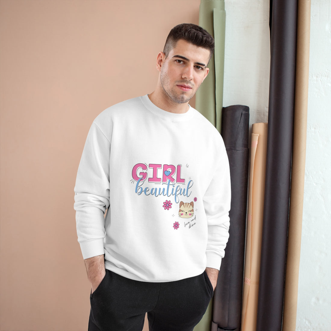 Champion Sweatshirt - Eco Crewneck for Ultimate Comfort
