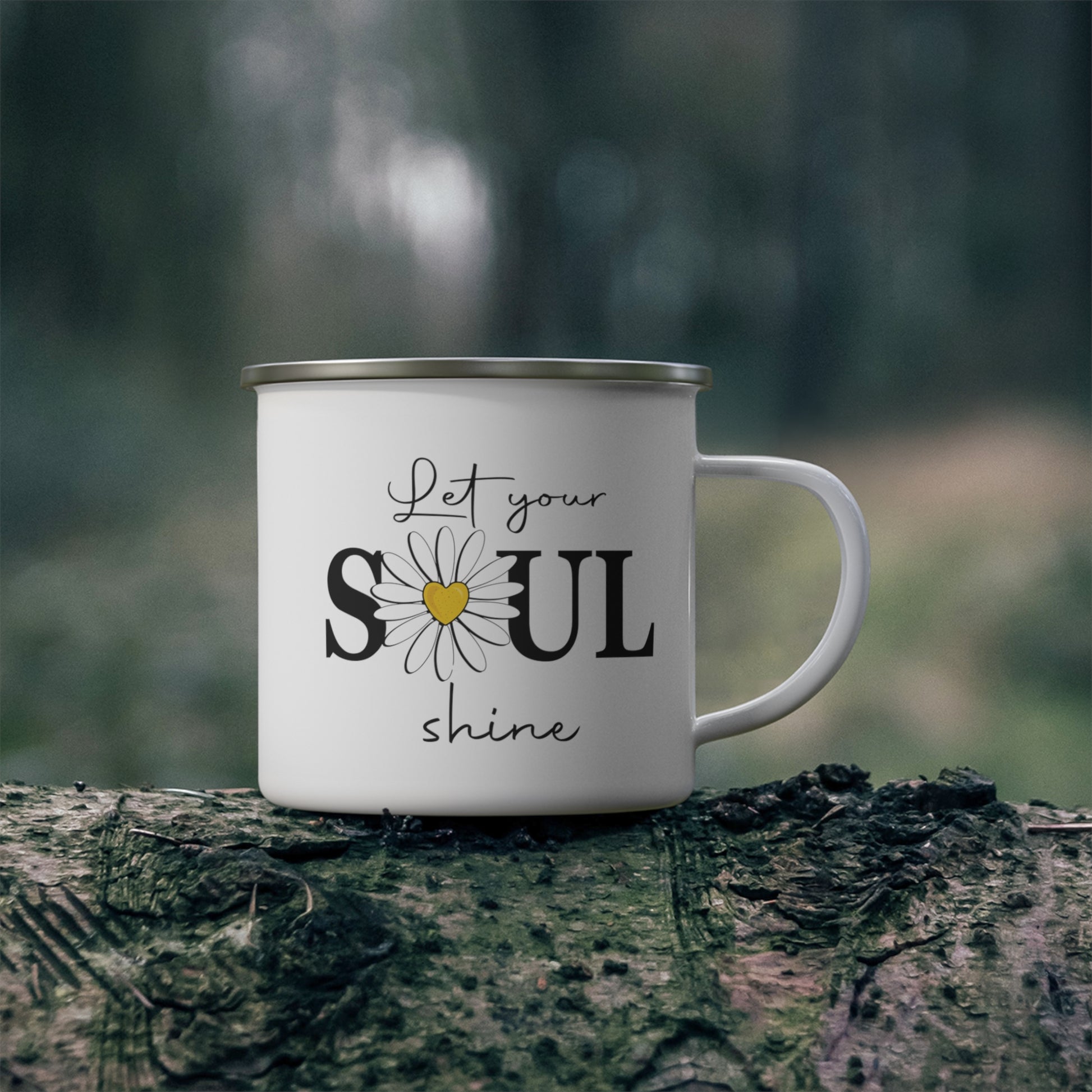 Durable Camping Enamel Cup - 12oz Mug for Outdoor Adventures