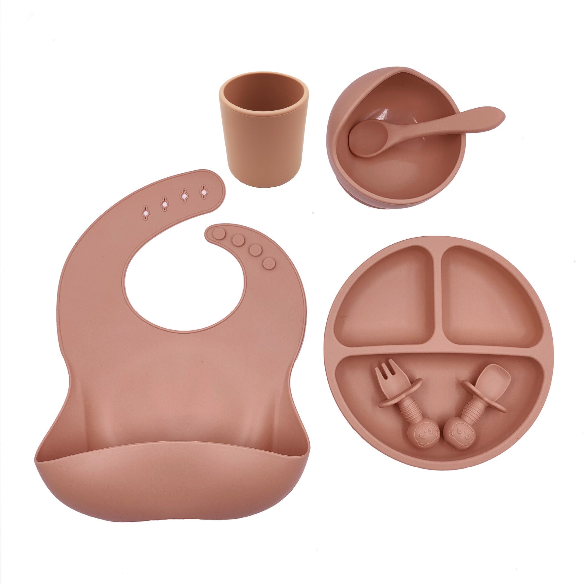 Buy Baby Silicone Tableware Set - Durable & Safe for Toddlers