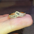 Multi Row Diamond Ring – Elegant & Timeless Design
