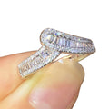 Multi Row Diamond Ring – Elegant & Timeless Design