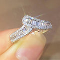 Multi Row Diamond Ring – Elegant & Timeless Design