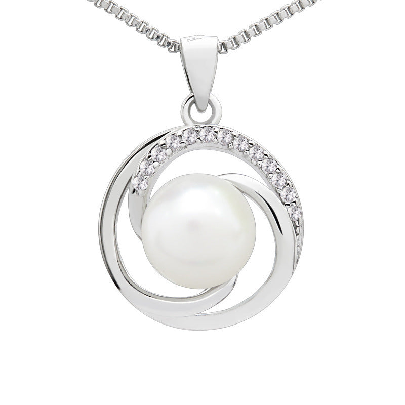 Flower Pearl Necklace - Elegant Jewelry at Items For Everyone
