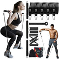 Buy 11pcs Resistance Bands Set - Effective Muscle Training Tool