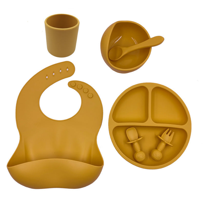 Buy Baby Silicone Tableware Set - Durable & Safe for Toddlers