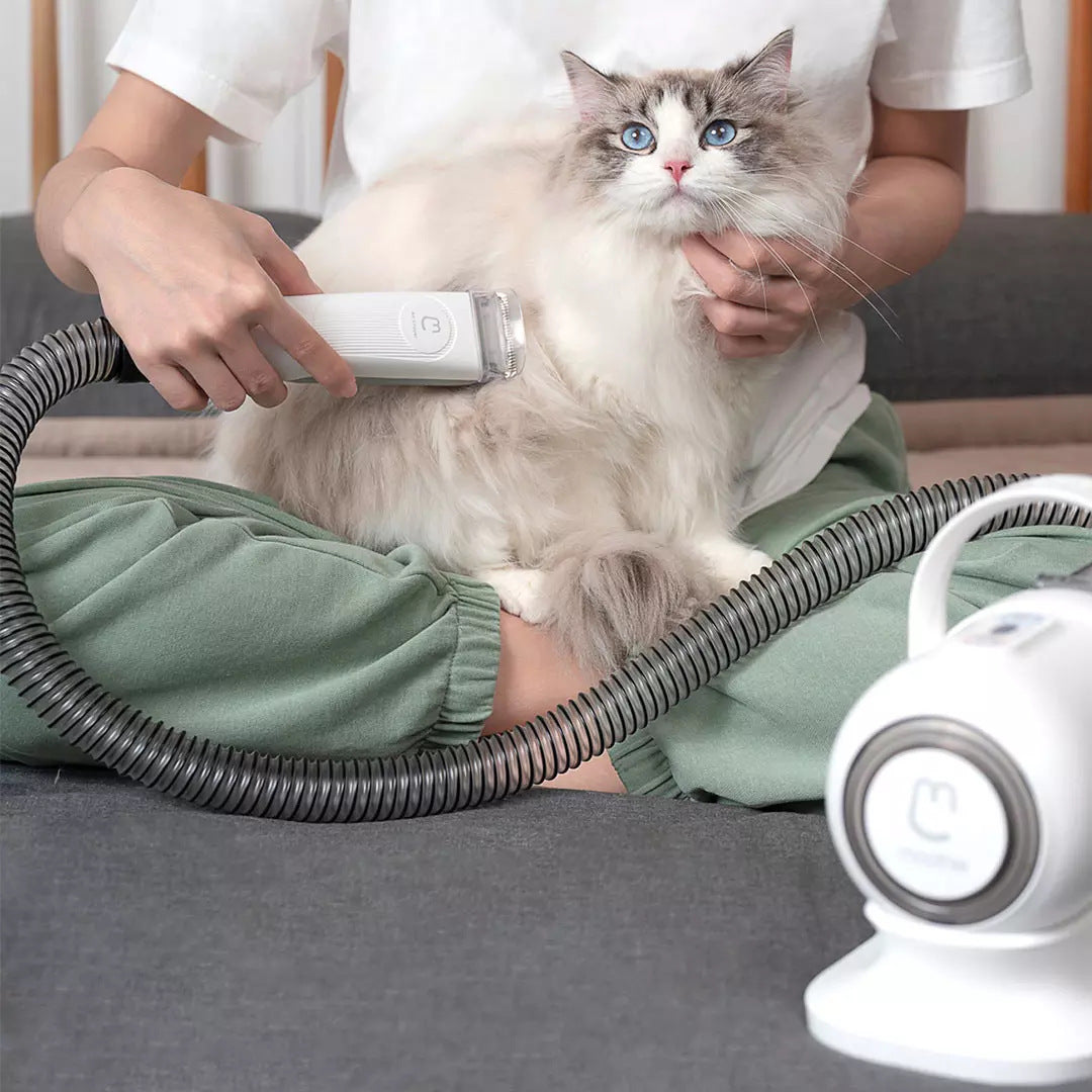 Pet Grooming Vacuum Set | Efficient Pet Hair Removal